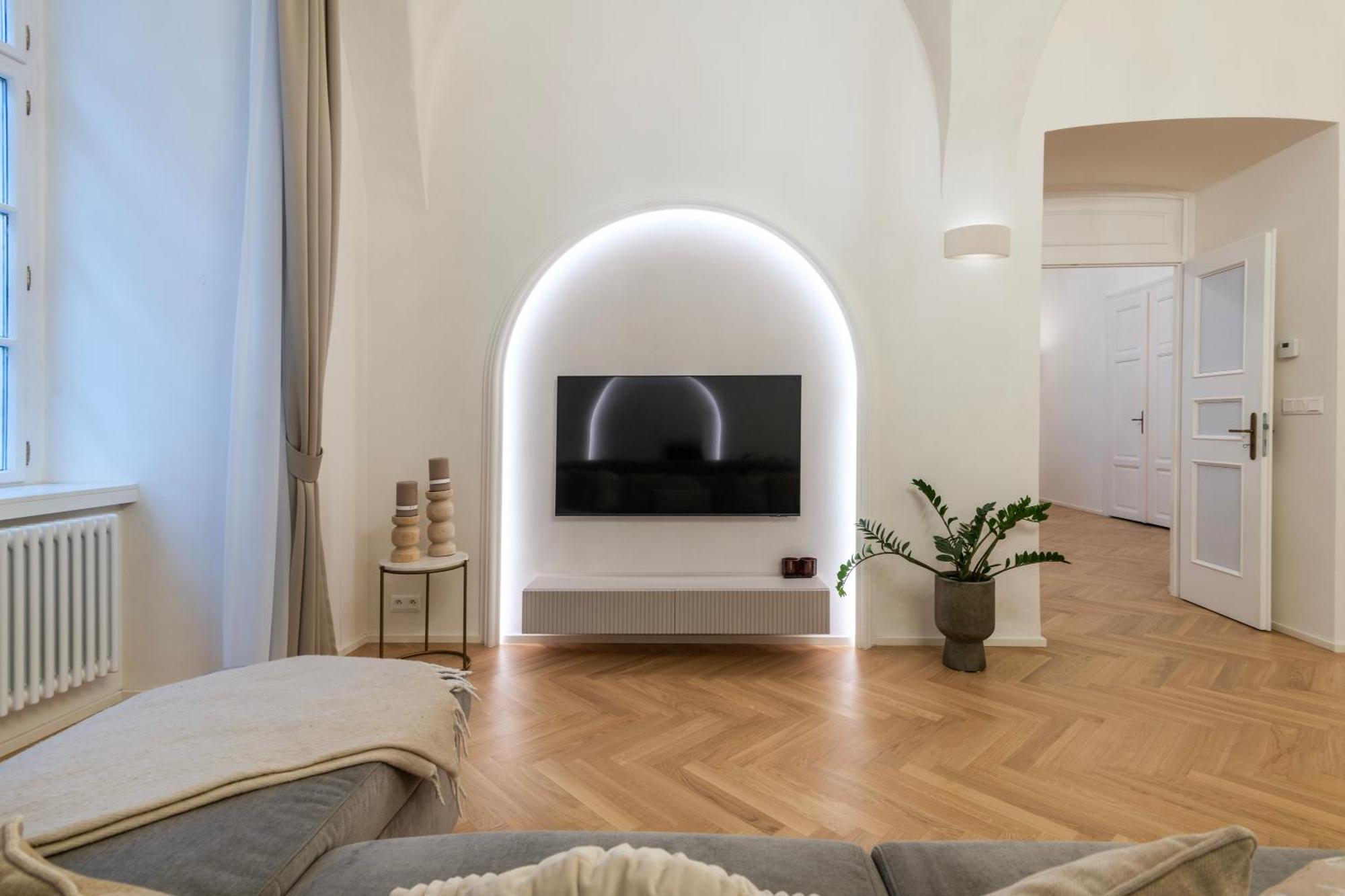 Apartmán Arch Iv. Praha Exteriér fotografie